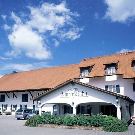 Hotel "Untere Muehle" Schwabmuhlhausen Kültér fotó